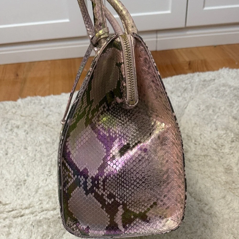 😊NWT Brahmin Small Caroline Blush Belladonna - Picture 2 of 9